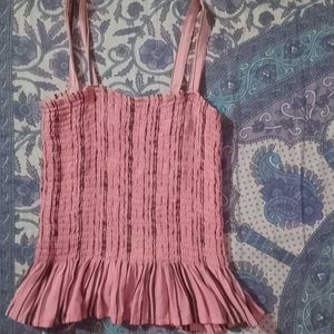 Fitted Pink Top