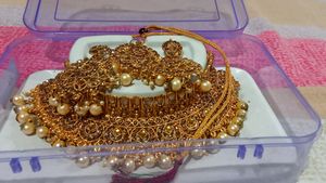 Bridal Golden Choker Set