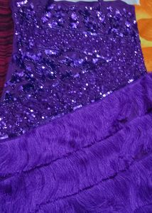 Beautiful 😍 net With Silk Astar Top