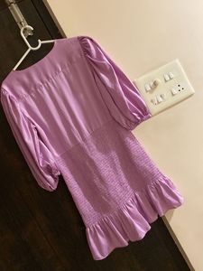 Chic Lilac Mini Dress