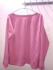 Pink Long Sleeve Top