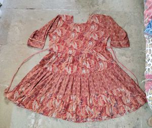 Floral Tiered Kurti