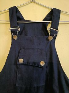Denim Overall Dress