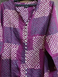 A Line Plus Size Kurti