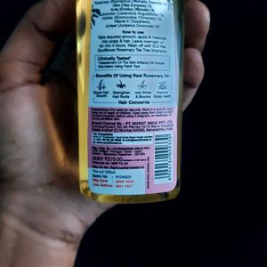 Soulflower Rosemary Lavender Hair Oil