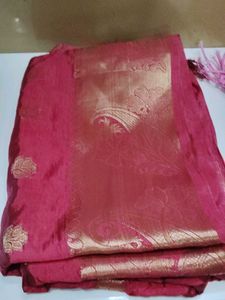 Elegant Pink Saree