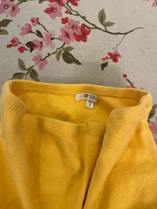 Yellow Tube Top