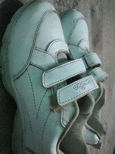 Bambino White school Sneakers