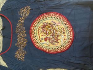 Boho Embroidered Kurta