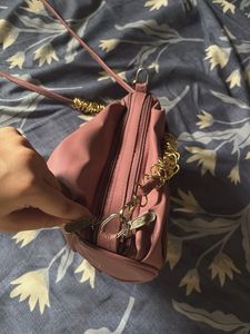 Pink Crossbody Bag