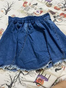 Mini Denim Skirt