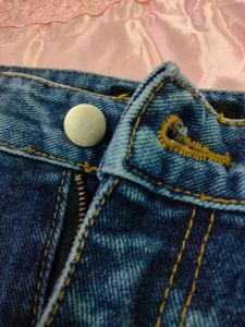 Denim Skirt Asymmetrical