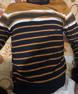 Striped Pullover Sweater