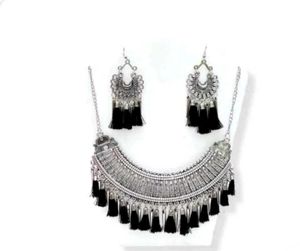 New free size silver set jewellery