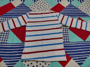 Striped Long Sleeve Top