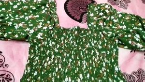 Vintage Floral Print Boho Casual Dress