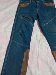 Cowboy Suede Denim Jeans