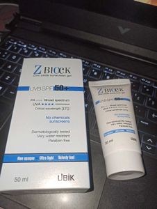 Z Block SPF 50+ Sunscreen