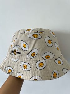 Egg Print both sides Bucket Hat