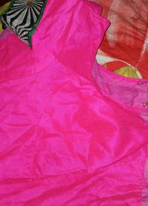 Pink Readymade Saree Blouse