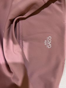 Dusty Rose Flare Leggings