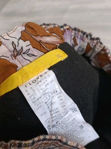 Plaid Shorts With Attached Leggings