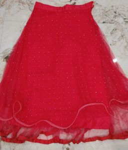 Red &amp; Black Lehenga Choli