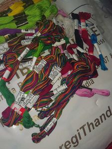 52 Embroidary Cotton Threads
