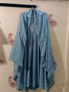 Beautiful Airline Kurta Set With 100% Cotton Mater