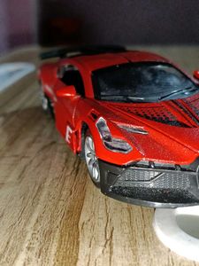 Red Toy Car Model