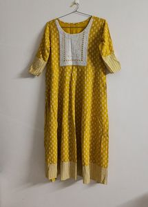 Mustard Yellow Kurta
