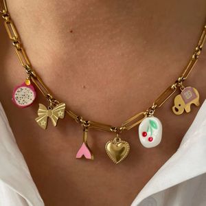 Belle Vacation Charms Necklace