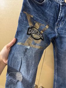 Louis Vuitton Embellished Jeans