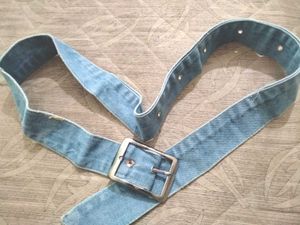 Vest / Overcoat Blue Denim