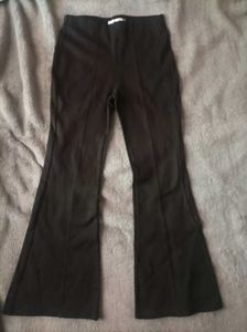 Flare Black Trousers