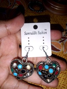 Oxidised Earrings