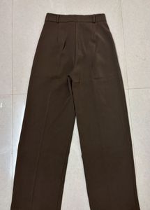 Olive Green Wide Leg Pants