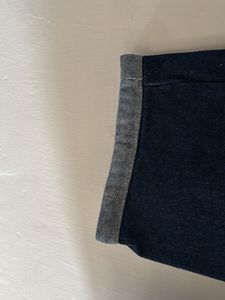 Custom Made Raw Denim High Rise Jeans