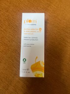 Sealed Plum Alpha Arbutin N  Hyaluronic Acid Serum