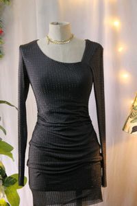 Beaded Mini Dress