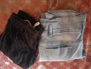 Embellished Light Wash Jeans