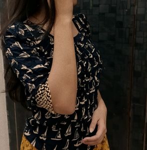 Blue Top Small Size