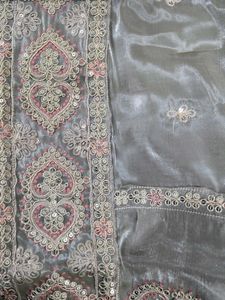 NEW Tissue Silk KURTA AND DUPATTA SET. XXXL