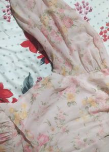 &#34;Floral pastel dress – light, flowy, ,summer Vibes