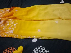 Yellow Saree
