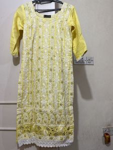 Light Lemon Color Kota Doriya