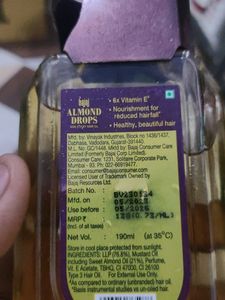 Bajaj Almond Oil