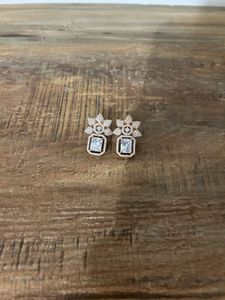 Rose Gold Necklace and Earring Set