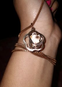 Western Golden Chain &amp; Locket