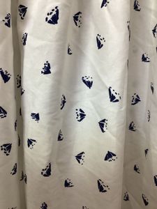 White Smocked Sundress with Print